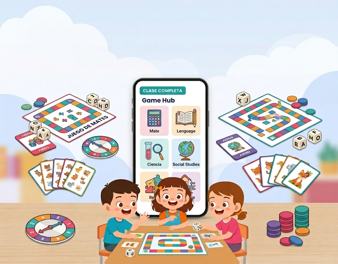 Mockup del bono 03: Banco de Juegos Educativos para Primaria